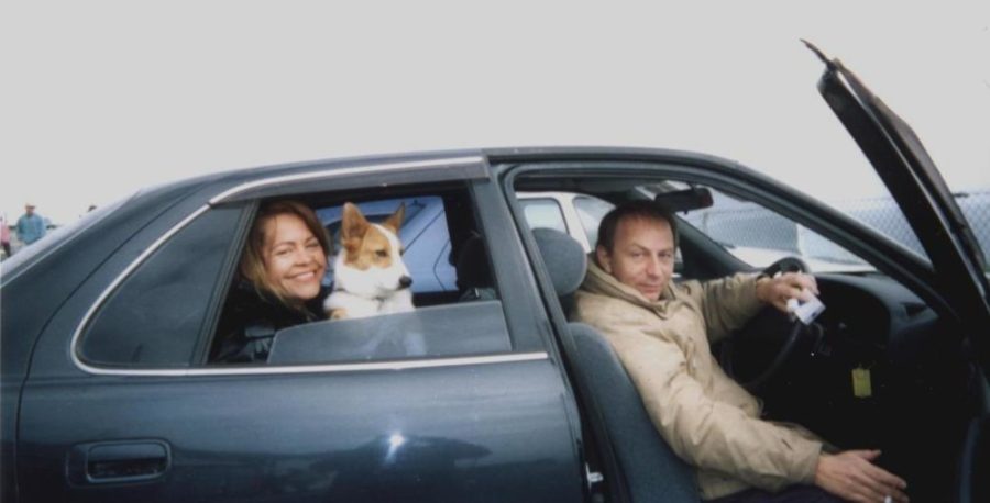 Michel, Marie-Pierre and Clément Houellebecq